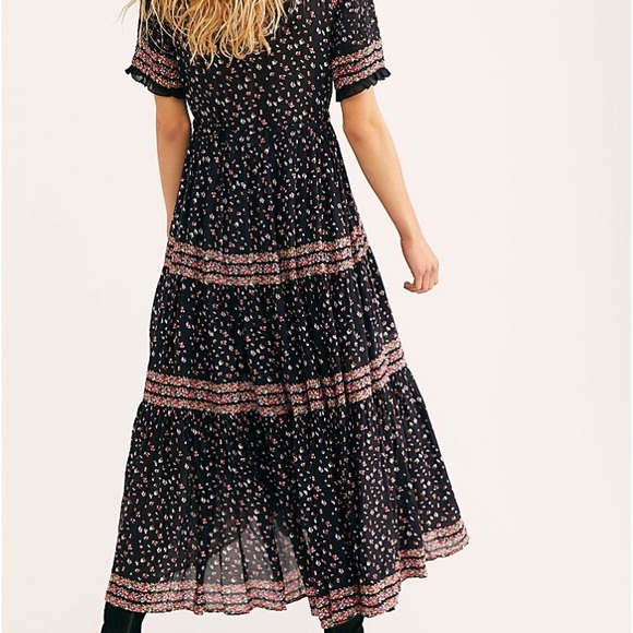 Free People Rare Feelings Maxi Dress M SOLD OUT - Picture 3 of 8